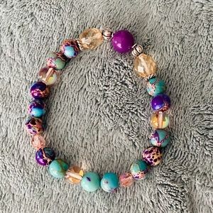 Gemstone Stretch Bracelet